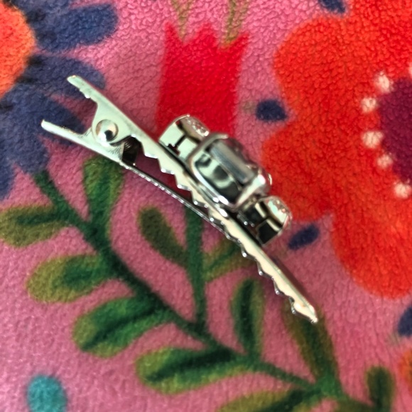 Joyfolie "Hair Clip in Diamonds & Silver" - Picture 2 of 3